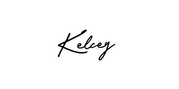 The best way (AmerikaSignatureDemo-Regular) to make a short signature is to pick only two or three words in your name. The name Kelcey include a total of six letters. For converting this name. Kelcey signature style 3 images and pictures png