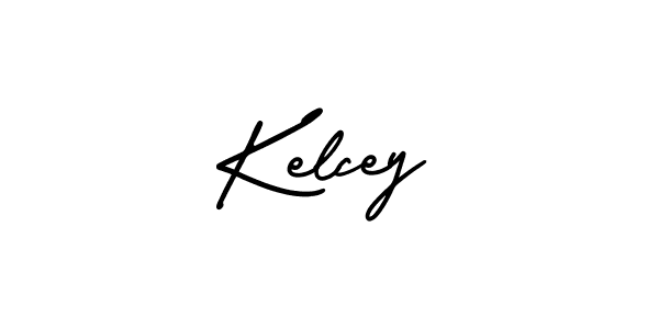 The best way (AmerikaSignatureDemo-Regular) to make a short signature is to pick only two or three words in your name. The name Kelcey include a total of six letters. For converting this name. Kelcey signature style 3 images and pictures png