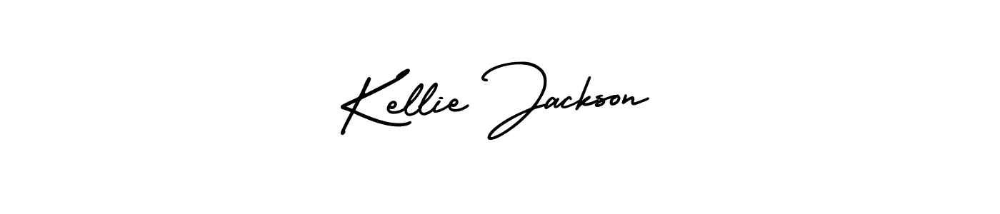 Create a beautiful signature design for name Kellie Jackson. With this signature (AmerikaSignatureDemo-Regular) fonts, you can make a handwritten signature for free. Kellie Jackson signature style 3 images and pictures png