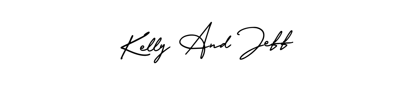 AmerikaSignatureDemo-Regular is a professional signature style that is perfect for those who want to add a touch of class to their signature. It is also a great choice for those who want to make their signature more unique. Get Kelly And Jeff name to fancy signature for free. Kelly And Jeff signature style 3 images and pictures png