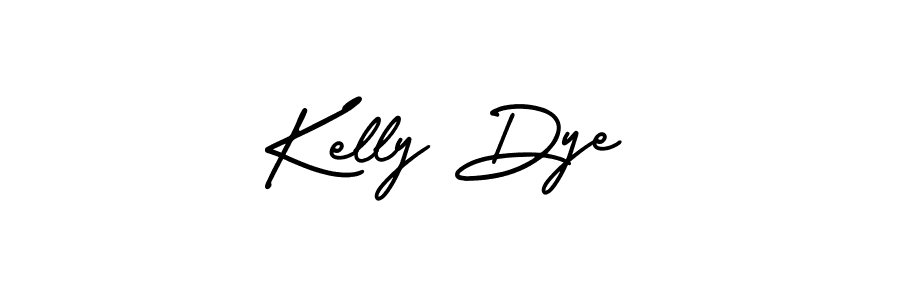 Make a beautiful signature design for name Kelly Dye. With this signature (AmerikaSignatureDemo-Regular) style, you can create a handwritten signature for free. Kelly Dye signature style 3 images and pictures png