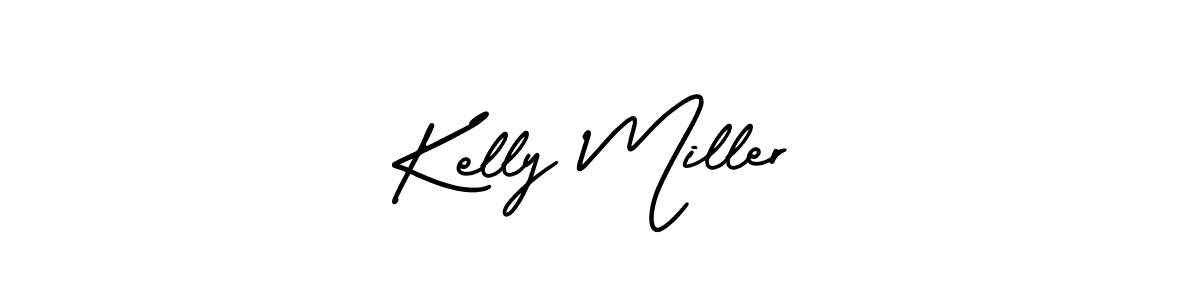 Create a beautiful signature design for name Kelly Miller. With this signature (AmerikaSignatureDemo-Regular) fonts, you can make a handwritten signature for free. Kelly Miller signature style 3 images and pictures png