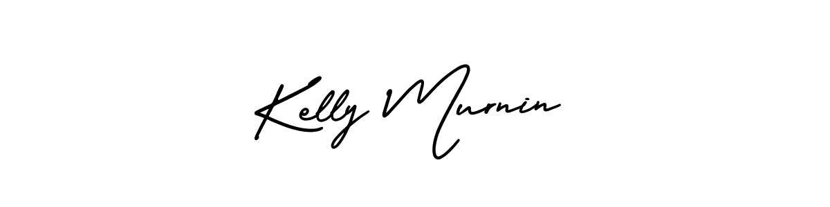 The best way (AmerikaSignatureDemo-Regular) to make a short signature is to pick only two or three words in your name. The name Kelly Murnin include a total of six letters. For converting this name. Kelly Murnin signature style 3 images and pictures png
