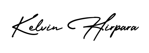 Achieve flawless digital penmanship with Kelvin Hirpara name in AmerikaSignatureDemo-Regular font. The perfect tool for creating online signatures. Kelvin Hirpara signature style 3 images and pictures png