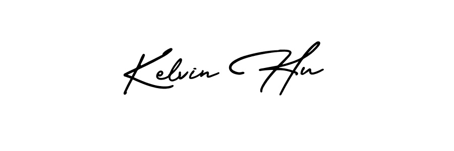 Create a beautiful signature design for name Kelvin Hu. With this signature (AmerikaSignatureDemo-Regular) fonts, you can make a handwritten signature for free. Kelvin Hu signature style 3 images and pictures png