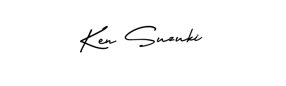 This is the best signature style for the Ken Suzuki name. Also you like these signature font (AmerikaSignatureDemo-Regular). Mix name signature. Ken Suzuki signature style 3 images and pictures png