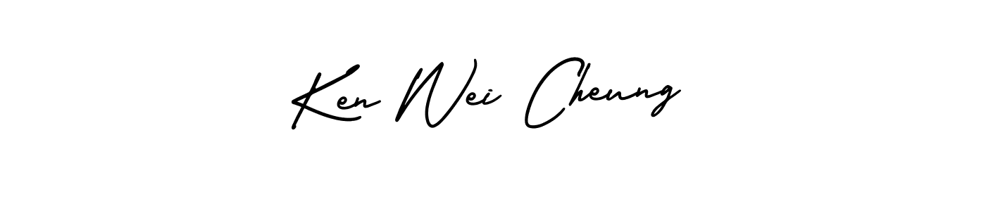 Also we have Ken Wei Cheung name is the best signature style. Create professional handwritten signature collection using AmerikaSignatureDemo-Regular autograph style. Ken Wei Cheung signature style 3 images and pictures png