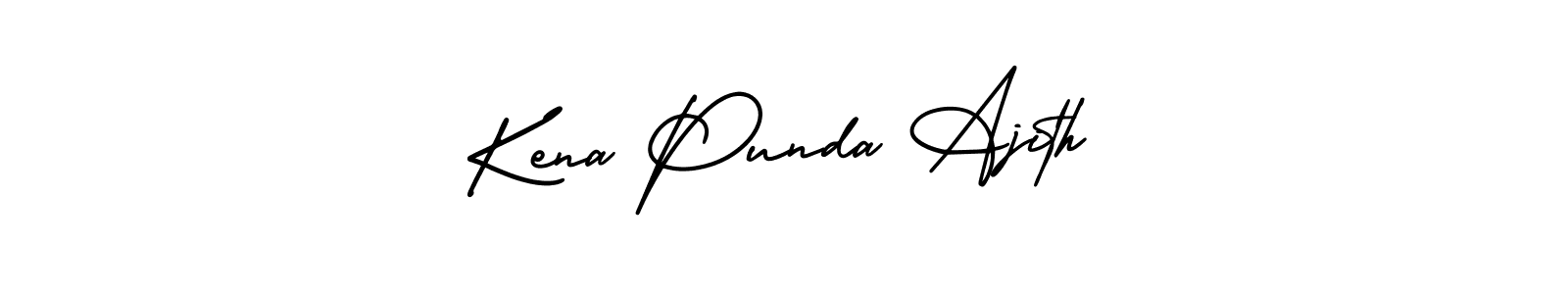 How to Draw Kena Punda Ajith signature style? AmerikaSignatureDemo-Regular is a latest design signature styles for name Kena Punda Ajith. Kena Punda Ajith signature style 3 images and pictures png