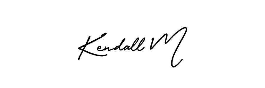 Similarly AmerikaSignatureDemo-Regular is the best handwritten signature design. Signature creator online .You can use it as an online autograph creator for name Kendall M. Kendall M signature style 3 images and pictures png