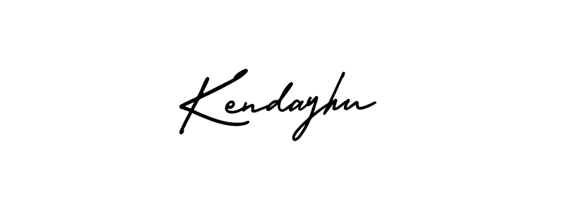 How to Draw Kendayhu signature style? AmerikaSignatureDemo-Regular is a latest design signature styles for name Kendayhu. Kendayhu signature style 3 images and pictures png
