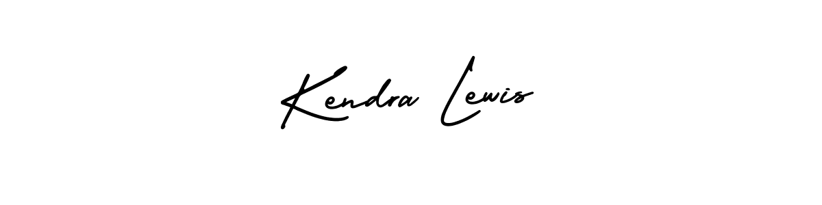 Create a beautiful signature design for name Kendra Lewis. With this signature (AmerikaSignatureDemo-Regular) fonts, you can make a handwritten signature for free. Kendra Lewis signature style 3 images and pictures png