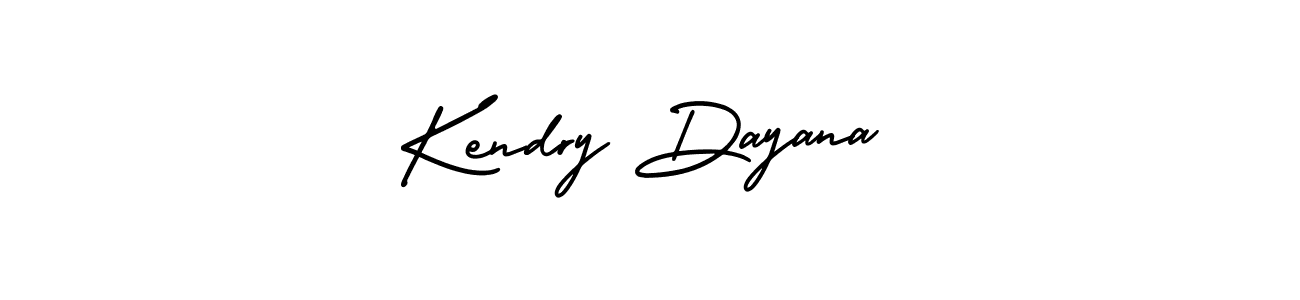 It looks lik you need a new signature style for name Kendry Dayana. Design unique handwritten (AmerikaSignatureDemo-Regular) signature with our free signature maker in just a few clicks. Kendry Dayana signature style 3 images and pictures png