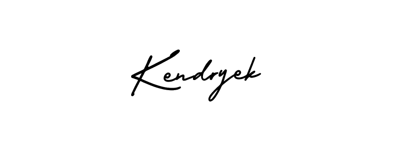 How to make Kendryek signature? AmerikaSignatureDemo-Regular is a professional autograph style. Create handwritten signature for Kendryek name. Kendryek signature style 3 images and pictures png