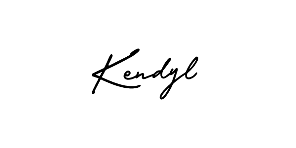 This is the best signature style for the Kendyl name. Also you like these signature font (AmerikaSignatureDemo-Regular). Mix name signature. Kendyl signature style 3 images and pictures png