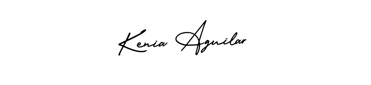 Also we have Kenia Aguilar name is the best signature style. Create professional handwritten signature collection using AmerikaSignatureDemo-Regular autograph style. Kenia Aguilar signature style 3 images and pictures png