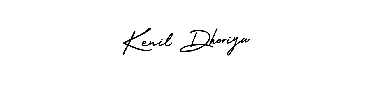 Make a beautiful signature design for name Kenil Dhoriya. Use this online signature maker to create a handwritten signature for free. Kenil Dhoriya signature style 3 images and pictures png