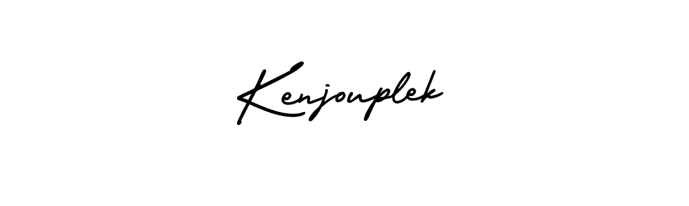 This is the best signature style for the Kenjouplek name. Also you like these signature font (AmerikaSignatureDemo-Regular). Mix name signature. Kenjouplek signature style 3 images and pictures png