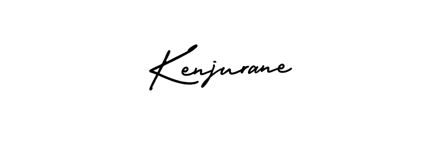 How to Draw Kenjurane signature style? AmerikaSignatureDemo-Regular is a latest design signature styles for name Kenjurane. Kenjurane signature style 3 images and pictures png