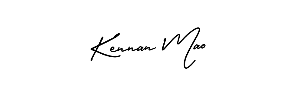 It looks lik you need a new signature style for name Kennan Mao. Design unique handwritten (AmerikaSignatureDemo-Regular) signature with our free signature maker in just a few clicks. Kennan Mao signature style 3 images and pictures png