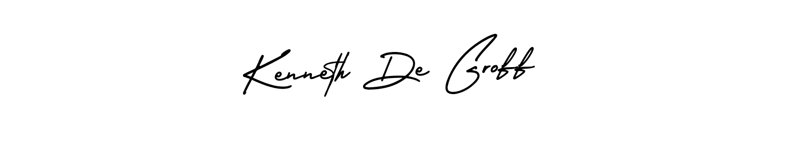 Also You can easily find your signature by using the search form. We will create Kenneth De Groff name handwritten signature images for you free of cost using AmerikaSignatureDemo-Regular sign style. Kenneth De Groff signature style 3 images and pictures png