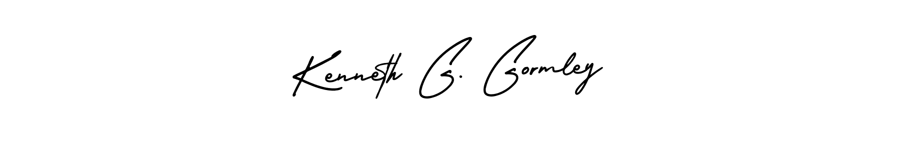 Make a beautiful signature design for name Kenneth G. Gormley. With this signature (AmerikaSignatureDemo-Regular) style, you can create a handwritten signature for free. Kenneth G. Gormley signature style 3 images and pictures png