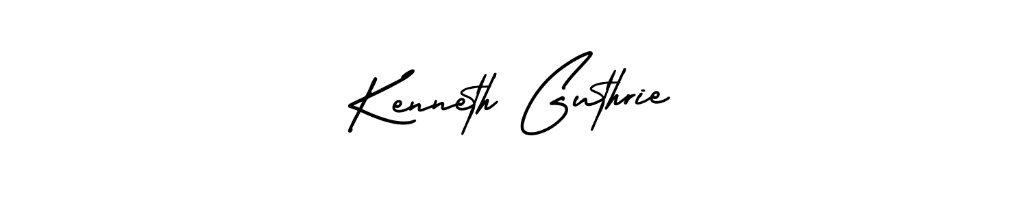 Design your own signature with our free online signature maker. With this signature software, you can create a handwritten (AmerikaSignatureDemo-Regular) signature for name Kenneth Guthrie. Kenneth Guthrie signature style 3 images and pictures png