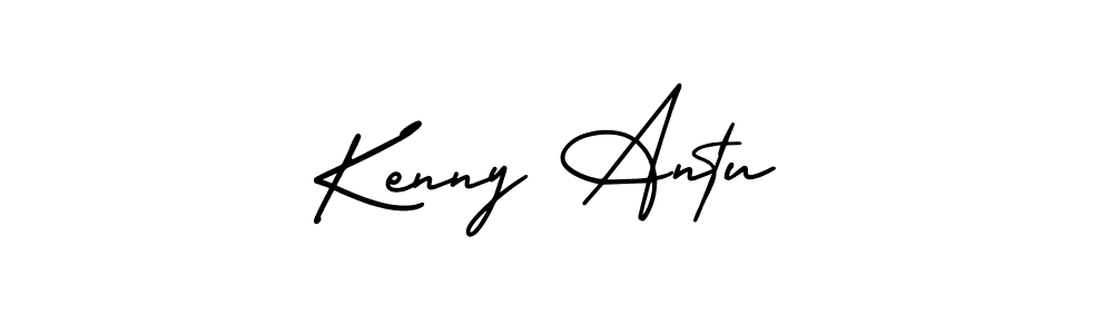 Also we have Kenny Antu name is the best signature style. Create professional handwritten signature collection using AmerikaSignatureDemo-Regular autograph style. Kenny Antu signature style 3 images and pictures png