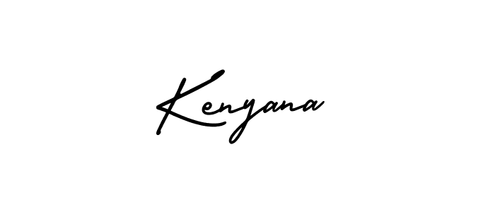 Make a short Kenyana signature style. Manage your documents anywhere anytime using AmerikaSignatureDemo-Regular. Create and add eSignatures, submit forms, share and send files easily. Kenyana signature style 3 images and pictures png