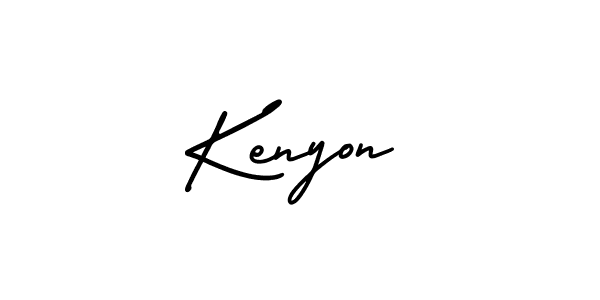 Also we have Kenyon name is the best signature style. Create professional handwritten signature collection using AmerikaSignatureDemo-Regular autograph style. Kenyon signature style 3 images and pictures png