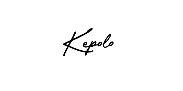 AmerikaSignatureDemo-Regular is a professional signature style that is perfect for those who want to add a touch of class to their signature. It is also a great choice for those who want to make their signature more unique. Get Kepolo name to fancy signature for free. Kepolo signature style 3 images and pictures png