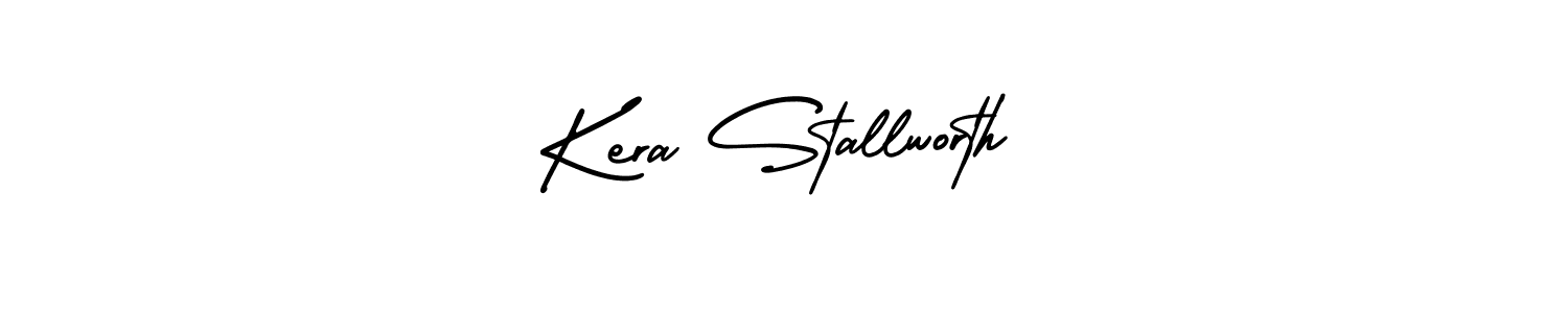 This is the best signature style for the Kera Stallworth name. Also you like these signature font (AmerikaSignatureDemo-Regular). Mix name signature. Kera Stallworth signature style 3 images and pictures png