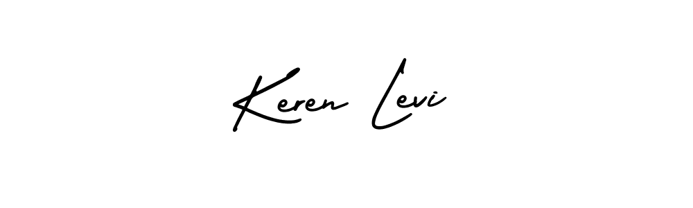 Make a beautiful signature design for name Keren Levi. With this signature (AmerikaSignatureDemo-Regular) style, you can create a handwritten signature for free. Keren Levi signature style 3 images and pictures png