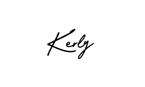 Also we have Kerly name is the best signature style. Create professional handwritten signature collection using AmerikaSignatureDemo-Regular autograph style. Kerly signature style 3 images and pictures png