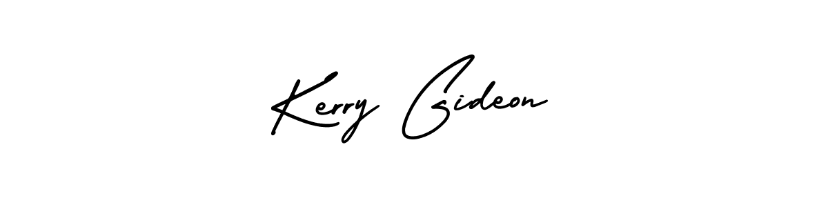 Make a short Kerry Gideon signature style. Manage your documents anywhere anytime using AmerikaSignatureDemo-Regular. Create and add eSignatures, submit forms, share and send files easily. Kerry Gideon signature style 3 images and pictures png