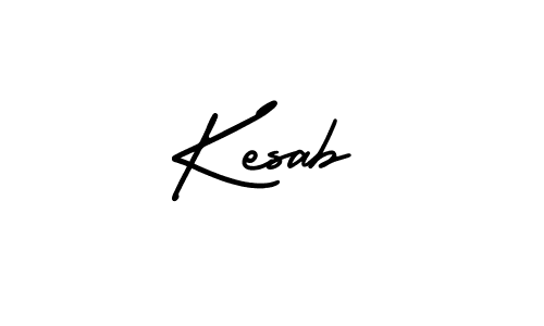 Also we have Kesab name is the best signature style. Create professional handwritten signature collection using AmerikaSignatureDemo-Regular autograph style. Kesab signature style 3 images and pictures png