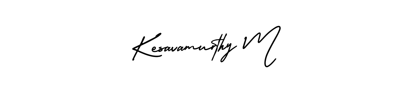 How to make Kesavamurthy M signature? AmerikaSignatureDemo-Regular is a professional autograph style. Create handwritten signature for Kesavamurthy M name. Kesavamurthy M signature style 3 images and pictures png