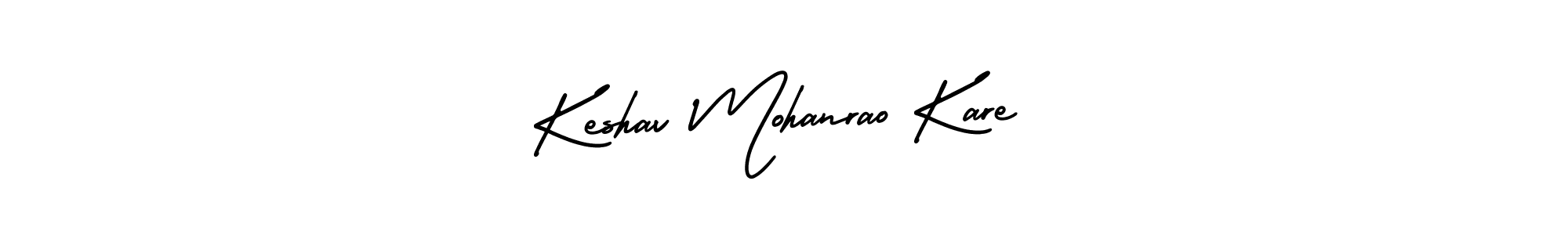 Use a signature maker to create a handwritten signature online. With this signature software, you can design (AmerikaSignatureDemo-Regular) your own signature for name Keshav Mohanrao Kare. Keshav Mohanrao Kare signature style 3 images and pictures png