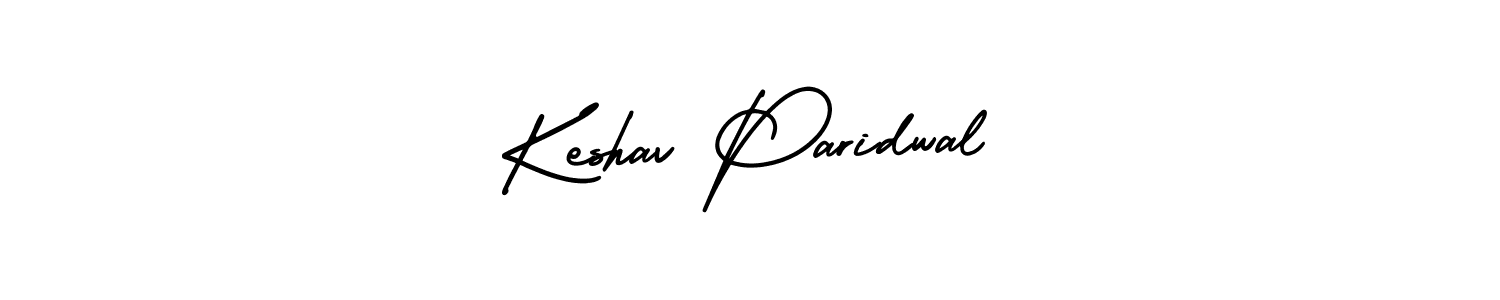 Design your own signature with our free online signature maker. With this signature software, you can create a handwritten (AmerikaSignatureDemo-Regular) signature for name Keshav Paridwal. Keshav Paridwal signature style 3 images and pictures png