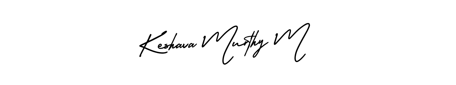How to make Keshava Murthy M signature? AmerikaSignatureDemo-Regular is a professional autograph style. Create handwritten signature for Keshava Murthy M name. Keshava Murthy M signature style 3 images and pictures png