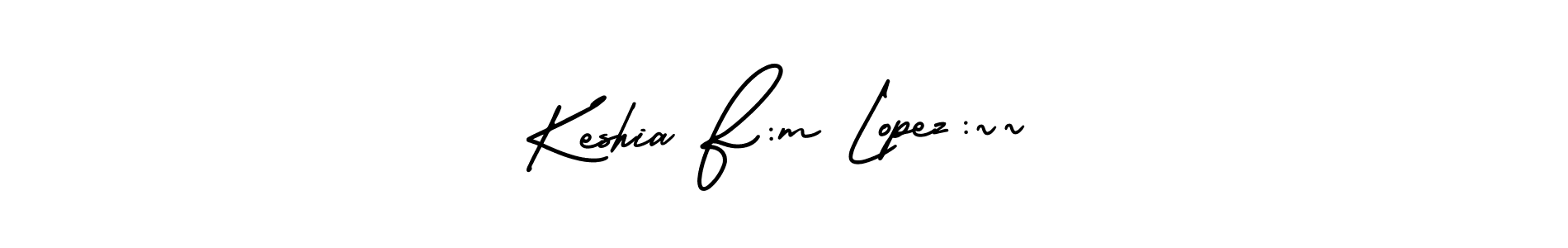 Once you've used our free online signature maker to create your best signature AmerikaSignatureDemo-Regular style, it's time to enjoy all of the benefits that Keshia F:m Lopez:~~ name signing documents. Keshia F:m Lopez:~~ signature style 3 images and pictures png