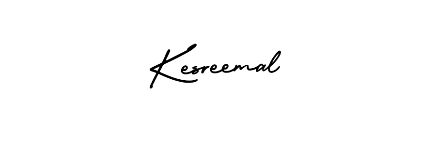Also we have Kesreemal name is the best signature style. Create professional handwritten signature collection using AmerikaSignatureDemo-Regular autograph style. Kesreemal signature style 3 images and pictures png