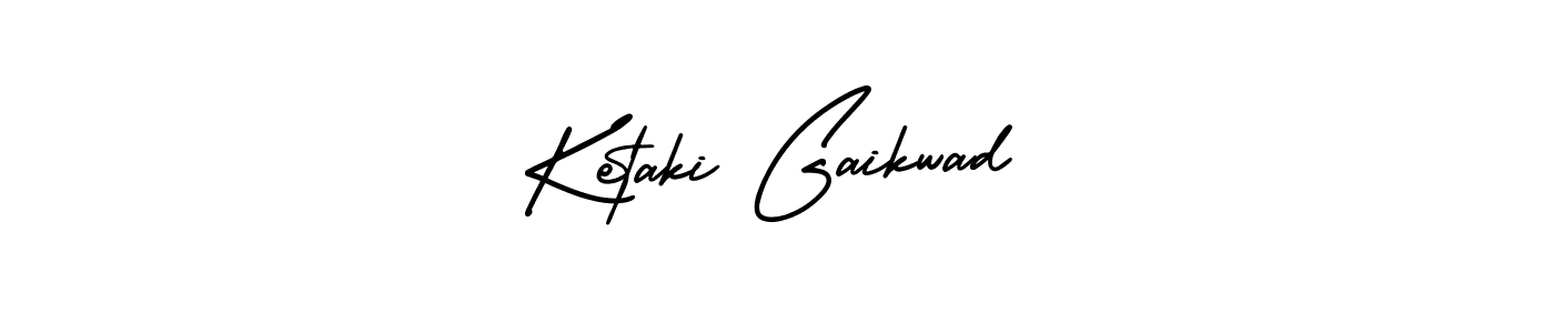 Design your own signature with our free online signature maker. With this signature software, you can create a handwritten (AmerikaSignatureDemo-Regular) signature for name Ketaki Gaikwad. Ketaki Gaikwad signature style 3 images and pictures png