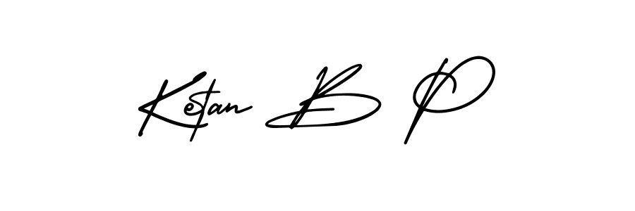 Also You can easily find your signature by using the search form. We will create Ketan B P name handwritten signature images for you free of cost using AmerikaSignatureDemo-Regular sign style. Ketan B P signature style 3 images and pictures png