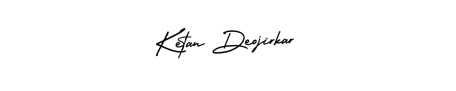 Design your own signature with our free online signature maker. With this signature software, you can create a handwritten (AmerikaSignatureDemo-Regular) signature for name Ketan Deojirkar. Ketan Deojirkar signature style 3 images and pictures png