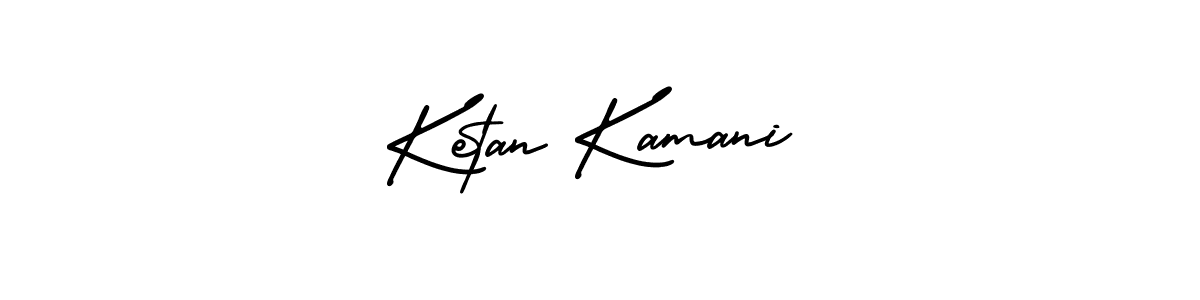 How to Draw Ketan Kamani signature style? AmerikaSignatureDemo-Regular is a latest design signature styles for name Ketan Kamani. Ketan Kamani signature style 3 images and pictures png