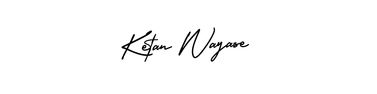 AmerikaSignatureDemo-Regular is a professional signature style that is perfect for those who want to add a touch of class to their signature. It is also a great choice for those who want to make their signature more unique. Get Ketan Wayase name to fancy signature for free. Ketan Wayase signature style 3 images and pictures png