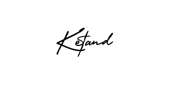 This is the best signature style for the Ketand name. Also you like these signature font (AmerikaSignatureDemo-Regular). Mix name signature. Ketand signature style 3 images and pictures png