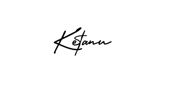 Create a beautiful signature design for name Ketanu. With this signature (AmerikaSignatureDemo-Regular) fonts, you can make a handwritten signature for free. Ketanu signature style 3 images and pictures png