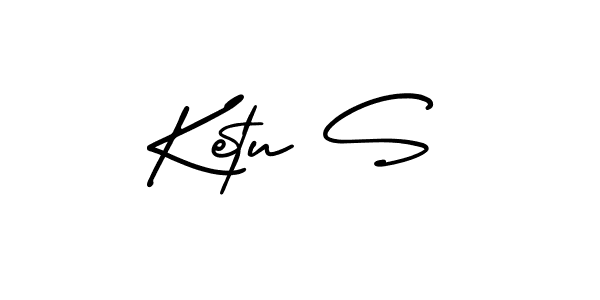 Also You can easily find your signature by using the search form. We will create Ketu S name handwritten signature images for you free of cost using AmerikaSignatureDemo-Regular sign style. Ketu S signature style 3 images and pictures png