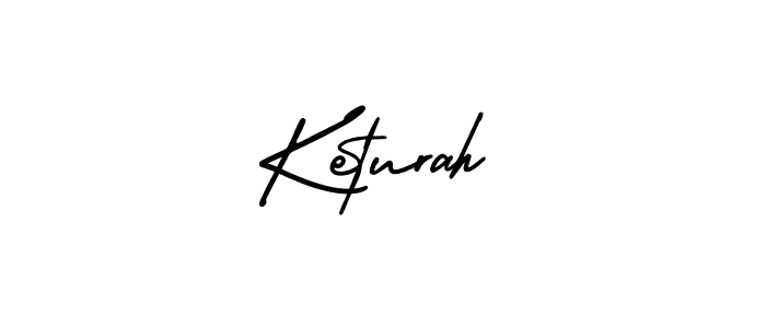How to make Keturah signature? AmerikaSignatureDemo-Regular is a professional autograph style. Create handwritten signature for Keturah name. Keturah signature style 3 images and pictures png